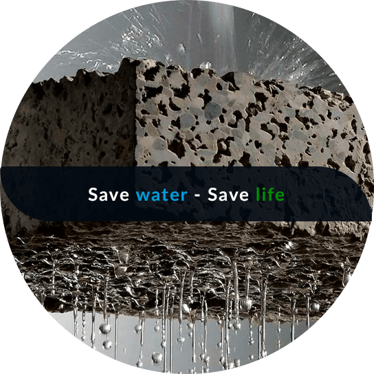 Concrete H2O is a water purifying sink that filters diluted and unusable water into clean fresh water, with minimum cost and overhead. Our technology to repurpose and recycle water would be beneficial in a number of industries, including manufacturing, and can also be adapted for residential use